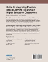 Guide to Integrating Problem-Based Learning Programs in Higher Education Classrooms Guide to Integrating Problem-Based Learning Programs in Higher Education Classrooms