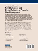 Handbook of Research on New Challenges and Global Outlooks in Financial Risk Management