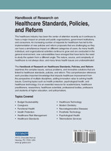 Handbook of Research on Healthcare Standards, Policies, and Reform Handbook of Research on Healthcare Standards, Policies, and Reform