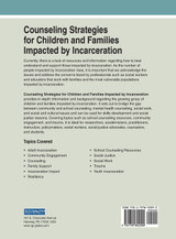 Counseling Strategies for Children and Families Impacted by Incarceration
