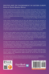 Politics and the Environment in Eastern Europe Politics and the Environment in Eastern Europe
