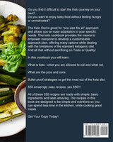 The Detailed Keto Diet Cookbook
