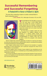 Successful Remembering and Successful Forgetting