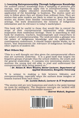 Learning Entrepreneurship Through  Indigenous Knowledge