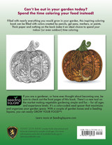 Seeding Square Adult Coloring Book