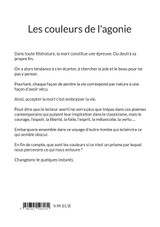 Les couleurs de l'agonie Les couleurs de l'agonie