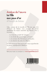 La Fille aux yeux d'or d'Honoré de Balzac (Analyse de l'œuvre) La Fille aux yeux d'or d'Honoré de Balzac (Analyse de l'œuvre)