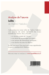 Lolita de Vladimir Nabokov (Analyse de l'oeuvre)