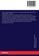 Notes on Elizabethan Dramatists Notes on Elizabethan Dramatists
