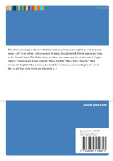 African American Vernacular English in Contemporary Music