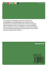 Konzeption und Erstellung einer Online-Schülerzeitung Konzeption und Erstellung einer Online-Schülerzeitung