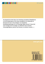Erfolgsfaktoren im Regionalmarketing von Technologieregionen Erfolgsfaktoren im Regionalmarketing von Technologieregionen