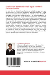 Evaluacion de La Calidad de Agua Con Fines Recreacionales Evaluacion de La Calidad de Agua Con Fines Recreacionales