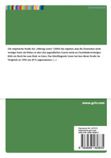 Das Lesetagebuch im Deutschunterricht Das Lesetagebuch im Deutschunterricht