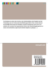 Kommunikation in der Verhandlung. Das Harvard-Konzept als Mediationsstrategie Kommunikation in der Verhandlung. Das Harvard-Konzept als Mediationsstrategie