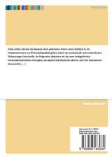 Wirtschaftspolitik. Ziele, Strategien und Instrumente