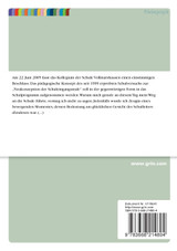 Fünf Jahre Schuleingangsstufe Vollmarshausen