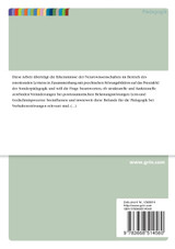 Lernprozesse von Schülern mit posttraumatischer Belastungsstörung aus neurowissenschaftlicher Perspektive