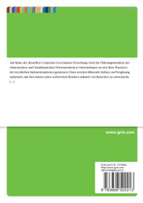 Corporate Governance und Managementvergütung in China und Brasilien Corporate Governance und Managementvergütung in China und Brasilien