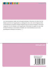 Unterrichtsentwurf zum Thema "Energiewirtschaft in Österreich Unterrichtsentwurf zum Thema "Energiewirtschaft in Österreich