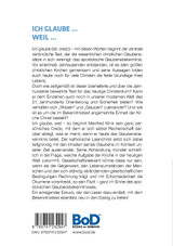 Ich glaube, weil ... Ich glaube, weil ...