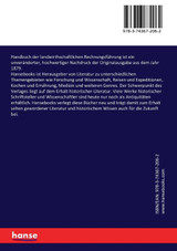 Handbuch der landwirthschaftlichen Rechnungsführung Handbuch der landwirthschaftlichen Rechnungsführung