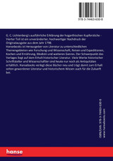 G. C. Lichtenberg's ausführliche Erklärung der hogarthischen Kupferstiche G. C. Lichtenberg's ausführliche Erklärung der hogarthischen Kupferstiche