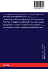 Gesammelte Abhandlungen - Nachtrag