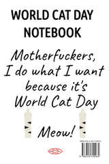 World Cat Day Notebook World Cat Day Notebook