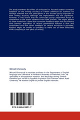 Effect of Unfocused vs. Focused Written Feedback on Writing Accuracy