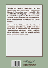 Kritik der reinen Erfahrung Kritik der reinen Erfahrung