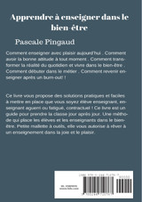 Apprendre à enseigner dans le bien-être Apprendre à enseigner dans le bien-être