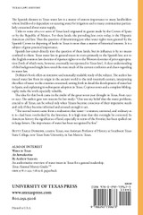 The Spanish Element in Texas Water Law