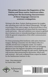 The Language of the Dakota or Sioux Indians (Hardcover) The Language of the Dakota or Sioux Indians (Hardcover)