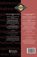 Routledge Spanish Dictionary of Business, Commerce and Finance Diccionario Ingles de Negocios, Comercio y Finanzas