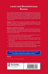 Lenin and Revolutionary Russia Lenin and Revolutionary Russia