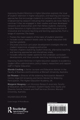 Improving Student Retention in Higher Education Improving Student Retention in Higher Education