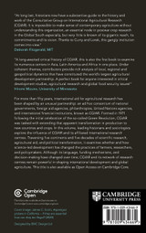 Agricultural Science as International Development