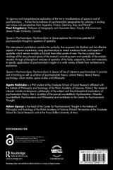 Space in Psychoanalysis, Psychoanalysis in Space Space in Psychoanalysis, Psychoanalysis in Space