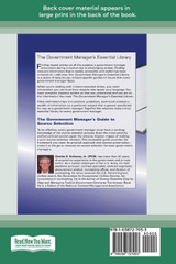 The Government Manager's Guide to Source Selection