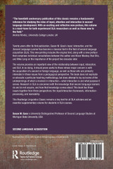 Input, Interaction, and the Second Language Learner