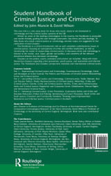 Student Handbook of Criminal Justice and Criminology Student Handbook of Criminal Justice and Criminology