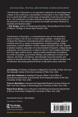 The Business of Education