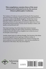 Confucian Analects, The Great Learning, The Doctrine of the Mean