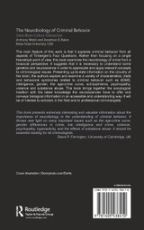 The Neurobiology of Criminal Behavior The Neurobiology of Criminal Behavior