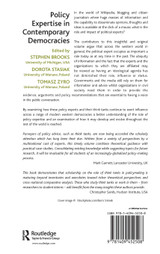 Policy Expertise in Contemporary Democracies Policy Expertise in Contemporary Democracies