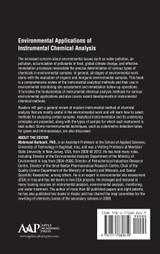 Environmental Applications of Instrumental Chemical Analysis