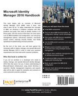 Microsoft Identity Manager 2016 Handbook