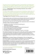 The Psychology of Digital Media at Work The Psychology of Digital Media at Work