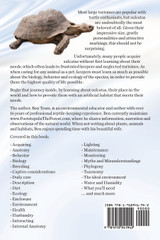 Sulcata Tortoise Pet Owners Guide. The Captive Care of Sulcata Tortoises. Sulcata Tortoise care, behavior, enclosures, feeding, health, costs, myths and interaction.